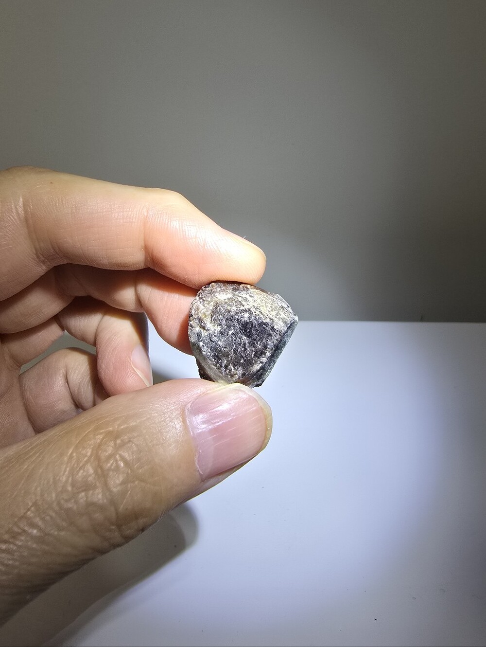 Sapphire Corundum Rough Crystal Specimen #H